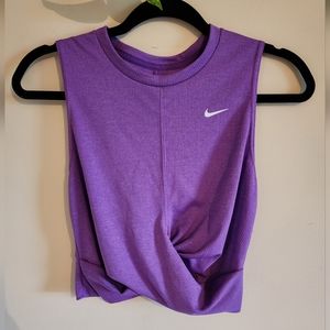 Nike Dri-Fit Cropped Crossover Training Tank